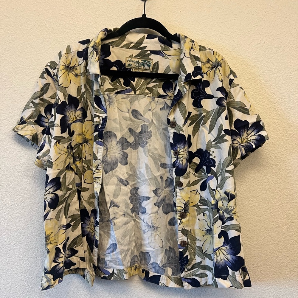EUC Havana Jack’s Cafe Hawaiian Style T-Shirt